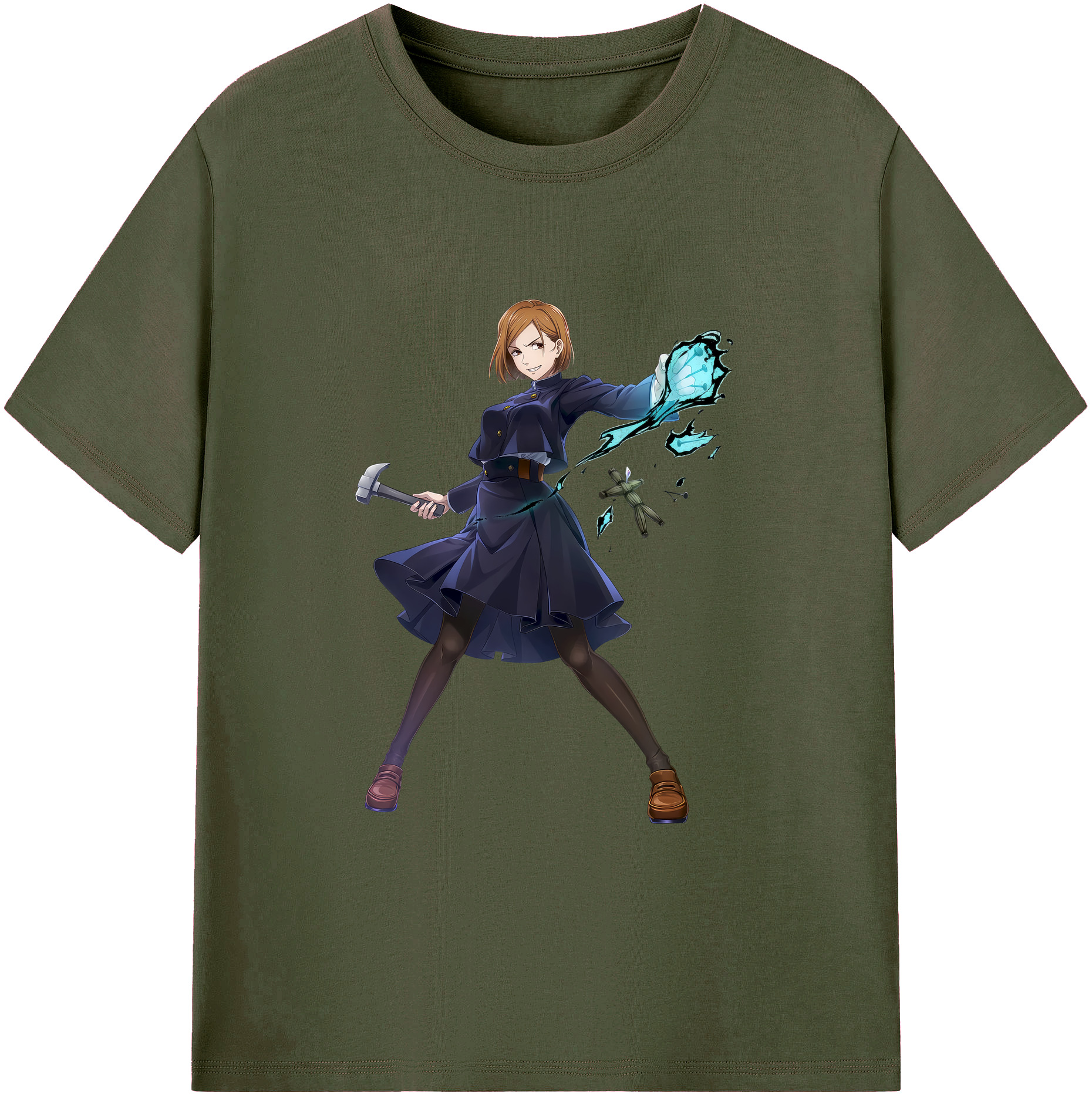 （画像用） 呪術廻戦 Jujutsu Kaisen 綿100％ メンズ半袖Tシャツ｜肌触りやわらか＆通気性